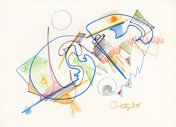 Abstract Drawing Nine Drawing
