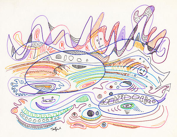 Abstract Drawing Nineteen Drawing
