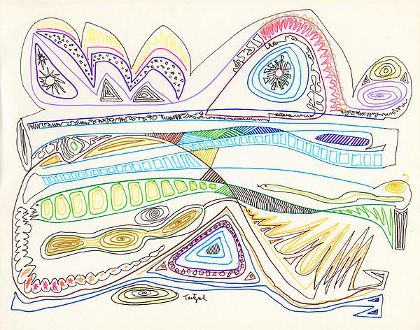 Abstract Drawing Seventeen Drawing