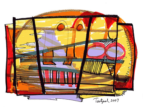Abstract Drawing Sixty-Seven Drawing