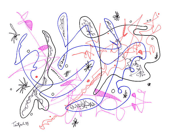 Abstract Drawing Sixty-Six Drawing