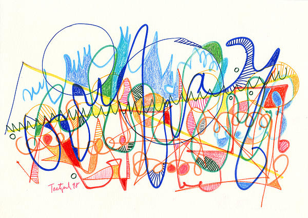 Abstract Drawing Two Drawing